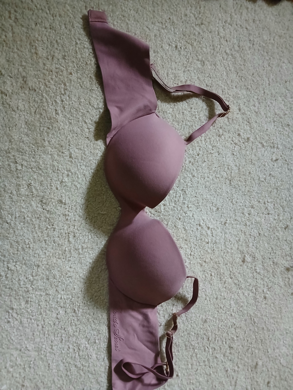 Victoria's Secret Mauve Padded T-Shirt Bra